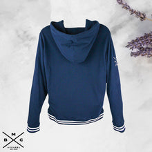 Load image into Gallery viewer, Women Montauk Beach Club Navy Hoodie S-XL
