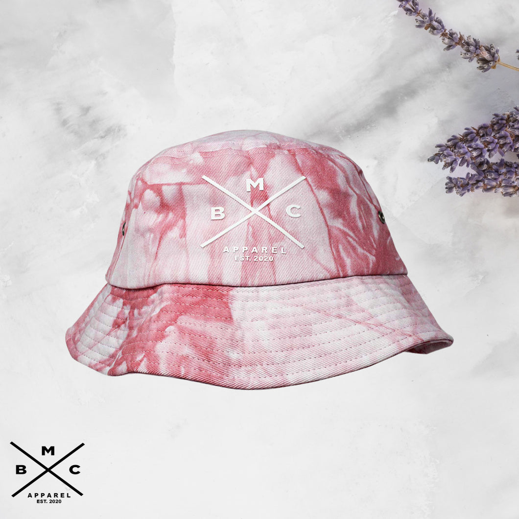 MBC Pink Tie Dye Bucket Hat