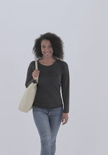 Load and play video in Gallery viewer, Econscious EC8000 Organic Cotton Tote Bag.mp4
